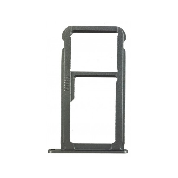 Tiroir SIM + SD pour Huawei P9 lite Gris anthracite