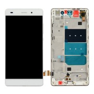 Écran Huawei Ascend P8 Lite Blanc LCD sur châssis