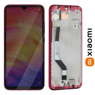 Écran Xiaomi Redmi Note 7 Rouge LCD sur châssis