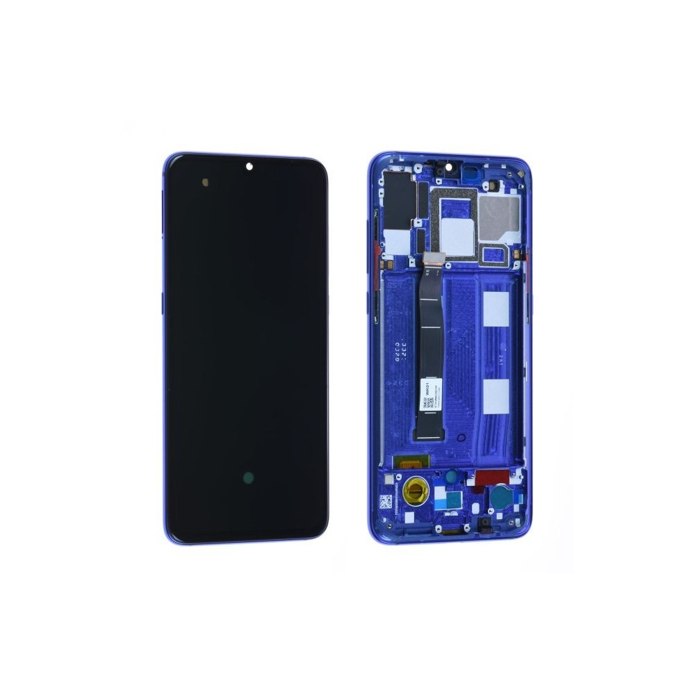 Écran Xiaomi Mi 9 Bleu Océan Bleu ocean LCD sur châssis