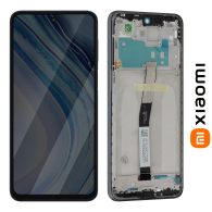 Écran Xiaomi Redmi Note 9 Pro Gris LCD sur châssis