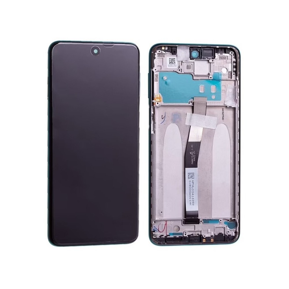 Écran Xiaomi Redmi Note 9S Vert LCD sur châssis