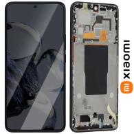 Ecran LCD + Vitre tactile sur châssis pour Xiaomi 12T/12T Pro TFT Noir+ Outils