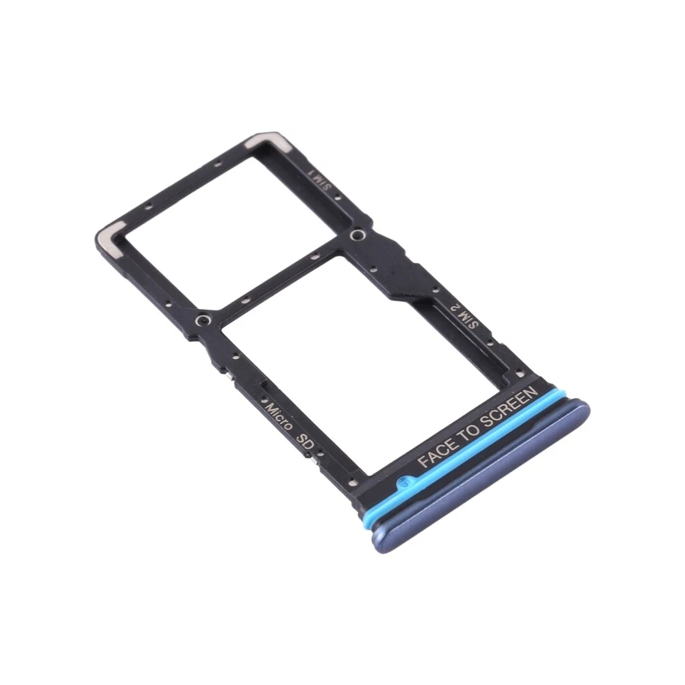 Tiroir Double SIM PREMIUM Xiaomi Mi 10T Lite Bleu