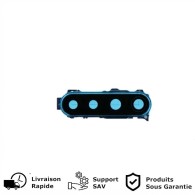 Lentille Caméra Arrière PREMIUM pour Xiaomi Redmi Note 8 - Bleue (Avec Châssis)