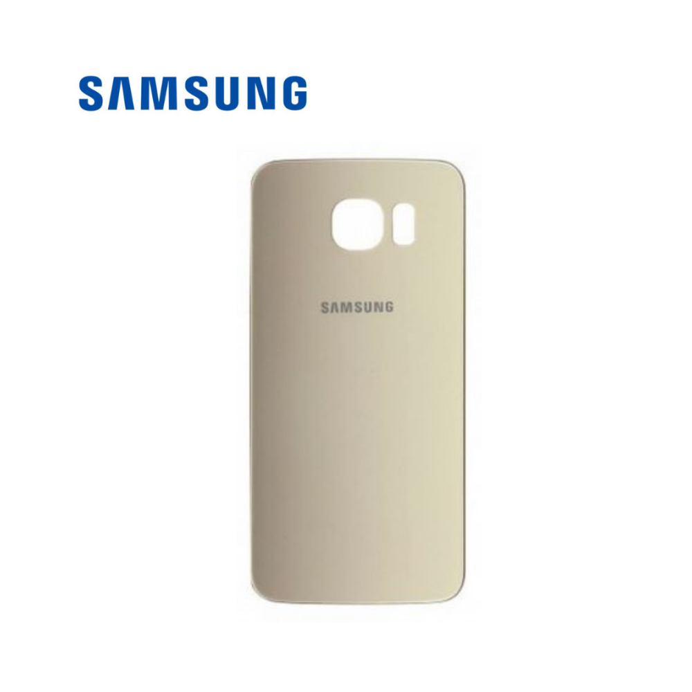 Vitre arrière SAMSUNG S6 (G920F) Or CE