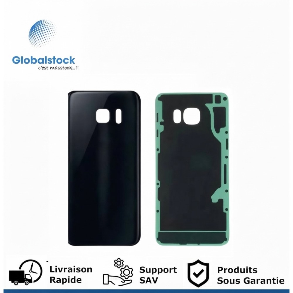 Vitre arrière Samsung Galaxy s7 Noir