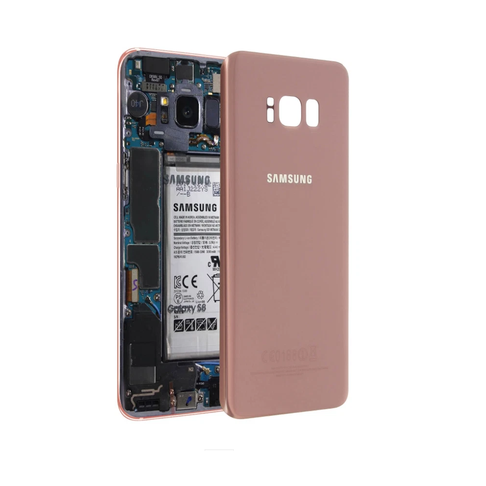 Vitre arrière Samsung Galaxy S8 Rose