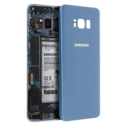 Vitre arrière Samsung Galaxy S8 plus Bleu