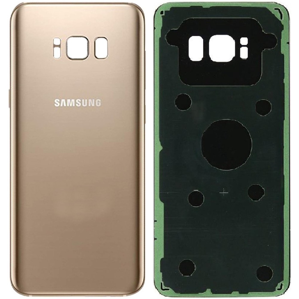 Vitre arrière Samsung Galaxy S8 plus Or