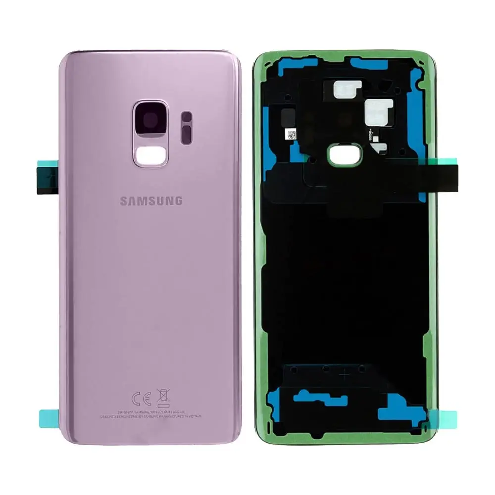 Vitre arrière Samsung Galaxy S9 Violet - Envoi gratuit 24h