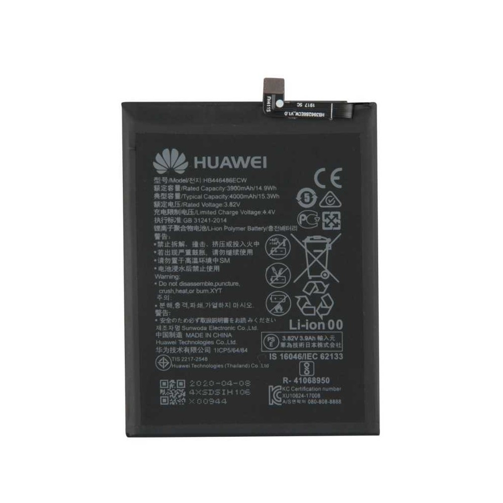 BATTERIE HONOR 9X PRO HUAWEI P SMART Z Y9s Y9 Prime 2019 HB446486ECW