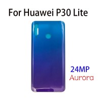 Vitre arrière Huawei P30 lite 48M MAR-L01A L21A LX1A Bleu