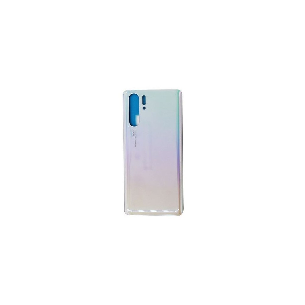 Vitre arrière Huawei P30 blanc Perle