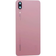 Vitre arrière Huawei P20 Rose avec lentille caméra