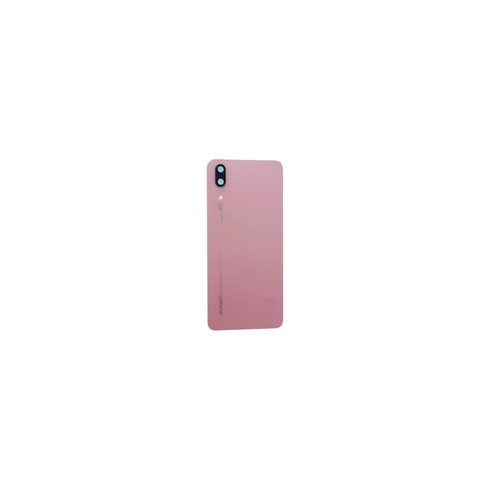 Vitre arrière Huawei P20 Rose avec lentille caméra