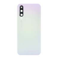 Vitre arrière Huawei P30 Blanc Perle avec lentille caméra