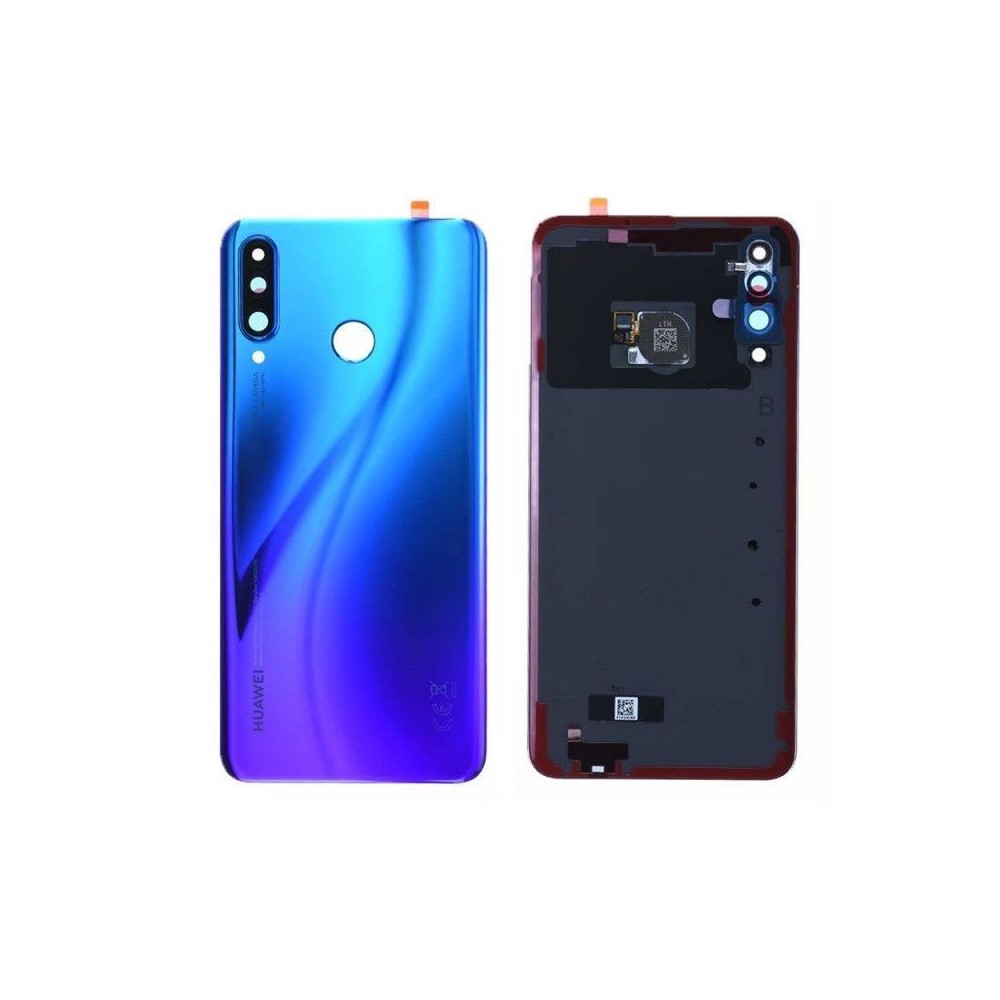 Vitre arrière Huawei P30 Lite Bleu - Envoi gratuit 24h