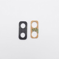 Vitre Lentille Caméra Arrière PREMIUM pour Samsung Galaxy J6 Plus - Noir