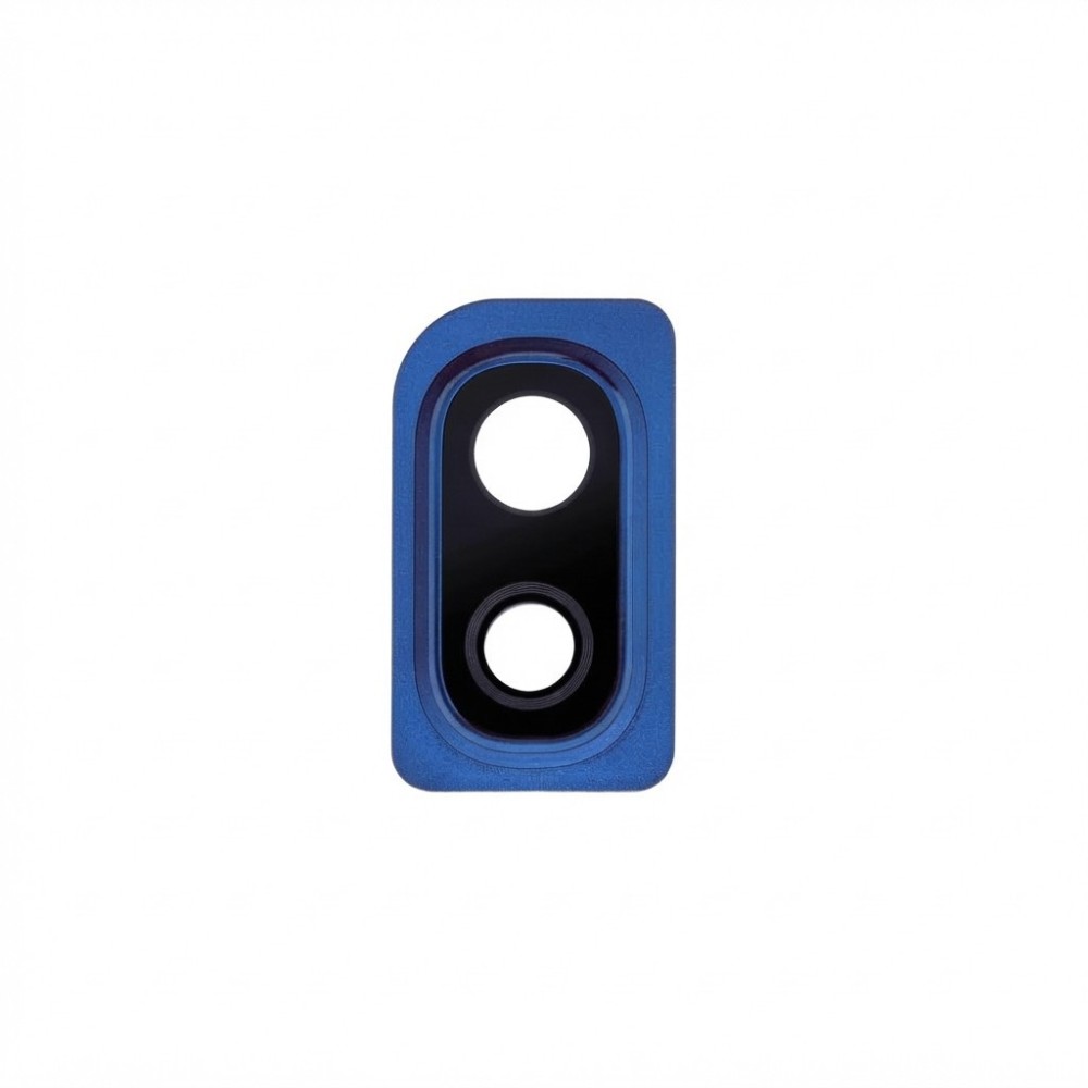 Lentille Caméra Arrière PREMIUM pour Samsung Galaxy J7 2018 - Bleu (Avec Châssis)