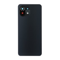 Vitre arrière Xiaomi Mi 11 Lite 5G 11 Lite 5G NE Noir avec lentille caméra