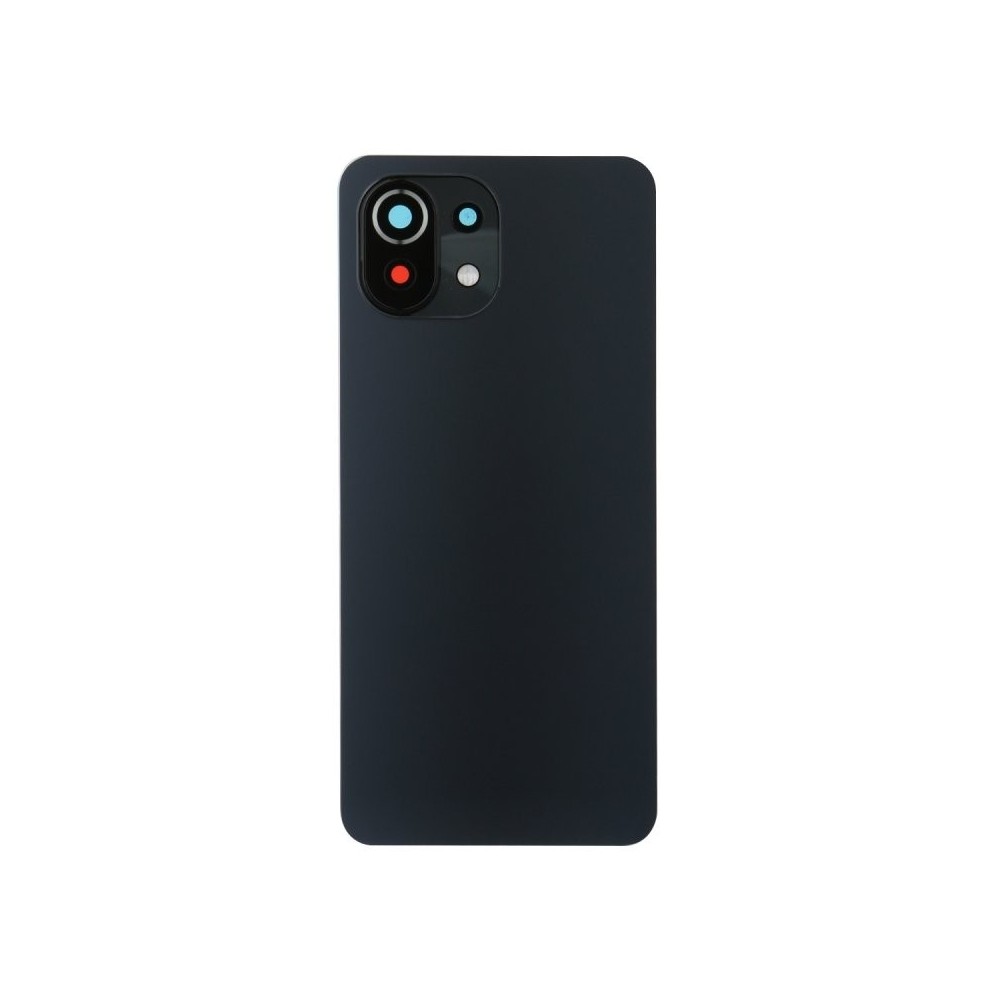 Vitre arrière Xiaomi Mi 11 Lite 5G 11 Lite 5G NE Noir avec lentille caméra