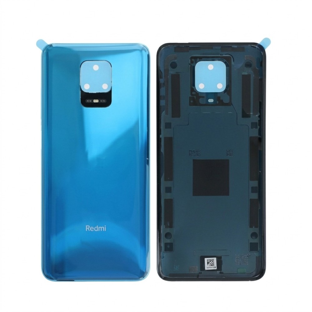 Vitre arrière Xiaomi Redmi Note 9 Pro 9s Aurora Bleu