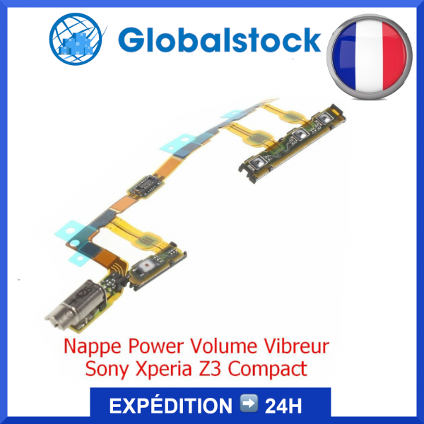 Nappe bouton SONY XPERIA Z3 Compact D5803 D5833 - Envoi gratuit 24h