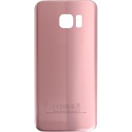 Vitre arrière Samsung Galaxy S7 Edge Rose