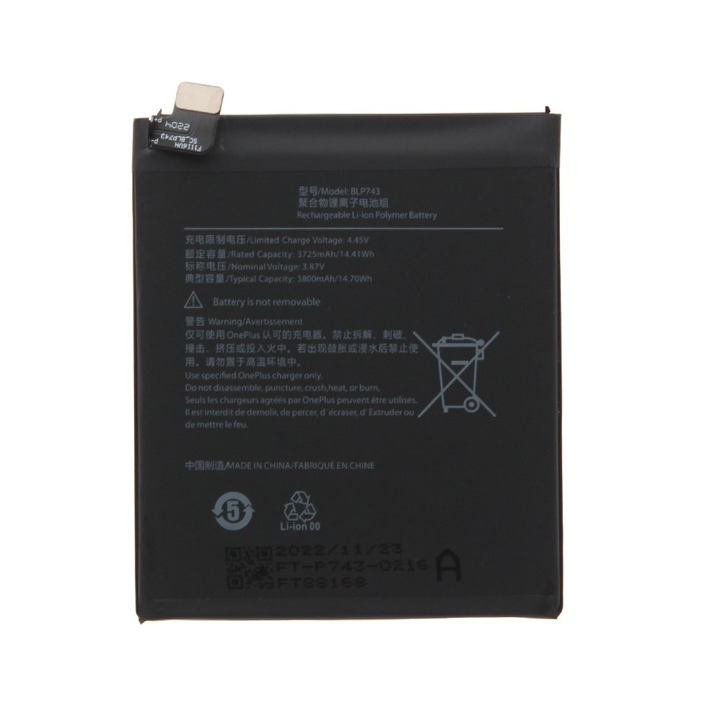 Batterie OnePlus 7T pro