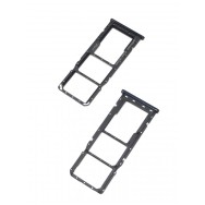 Tiroir Double Sim + SD Samsung Galaxy A7 2018 (A750F) Noir