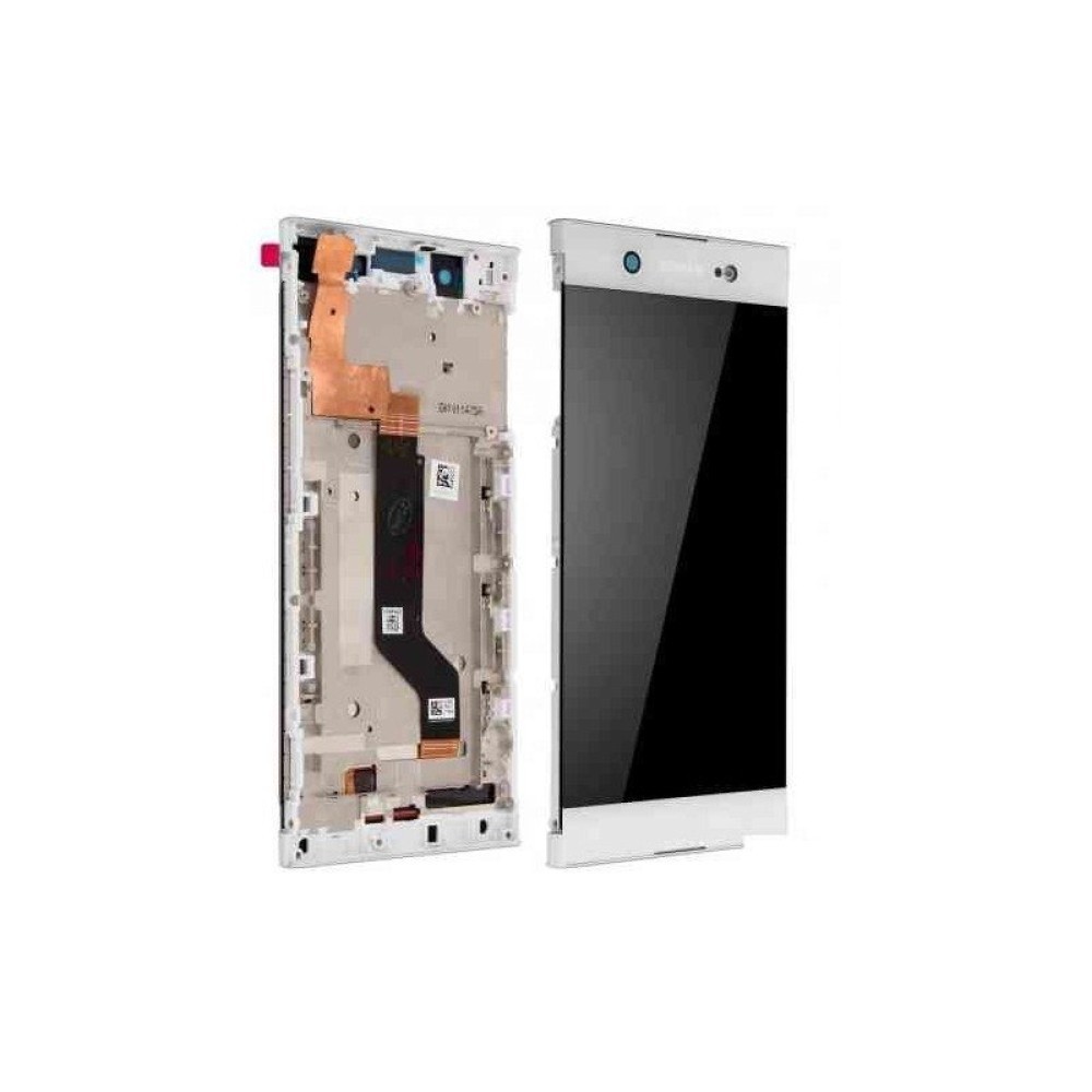 Écran SONY XPERIA XA1 Blanc LCD sur châssis