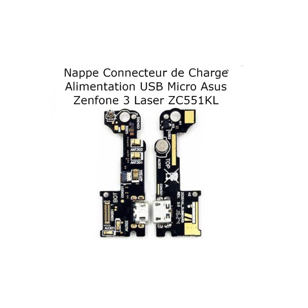 Nappe Connecteur de Charge Alimentation USB Micro Asus Zenfone 3 Laser ZC551KL