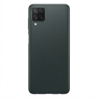Vitre arrière Samsung Galaxy A12 A12 Nacho A12s A127 Noir avec lentille caméra