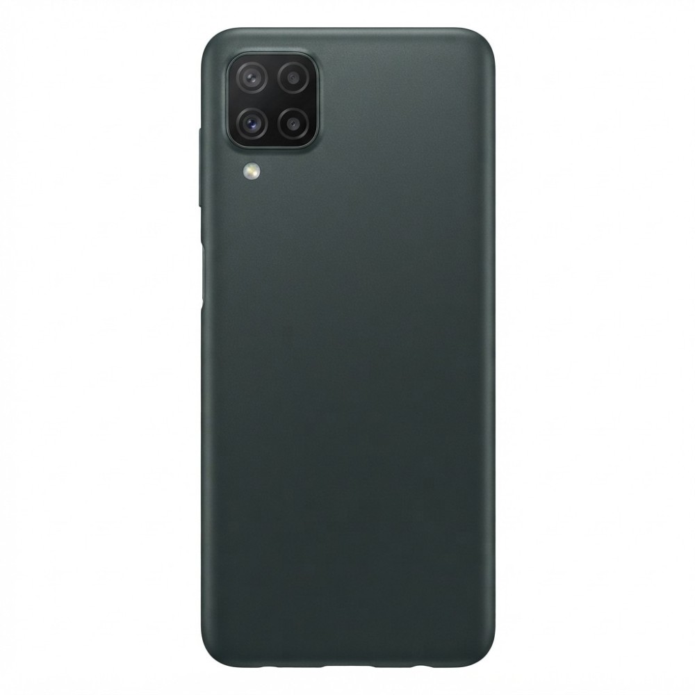 Vitre arrière Samsung Galaxy A12 A12 Nacho A12s A127 Noir avec lentille caméra
