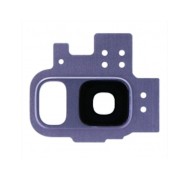 Lentille en verre caméra arrière Samsung Galaxy S9 Violet