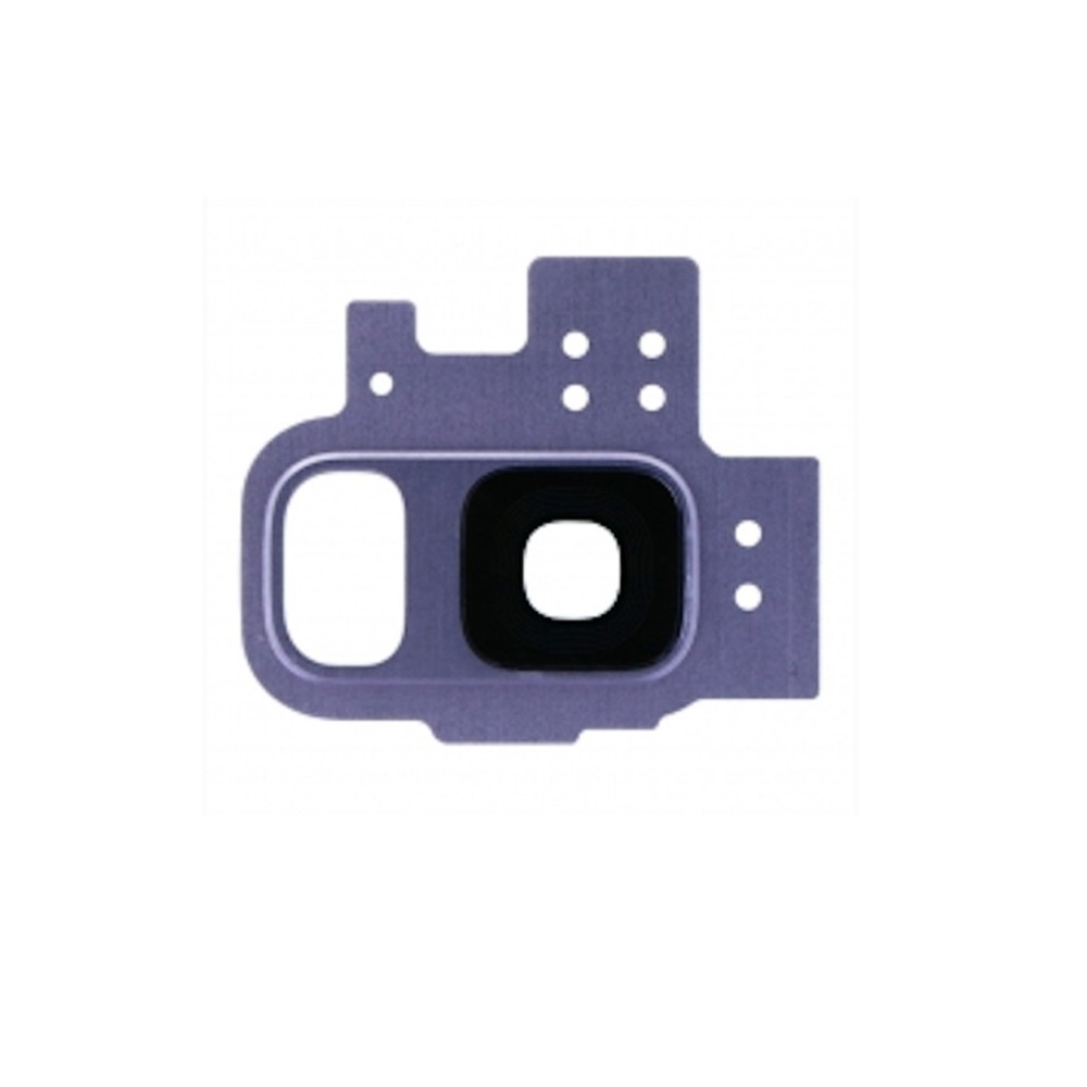 Lentille en verre caméra arrière Samsung Galaxy S9 Violet