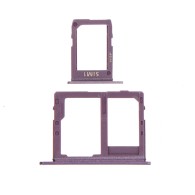 Tiroir double SIM / SD Samsung Galaxy J6 2018 (J600F) Violet