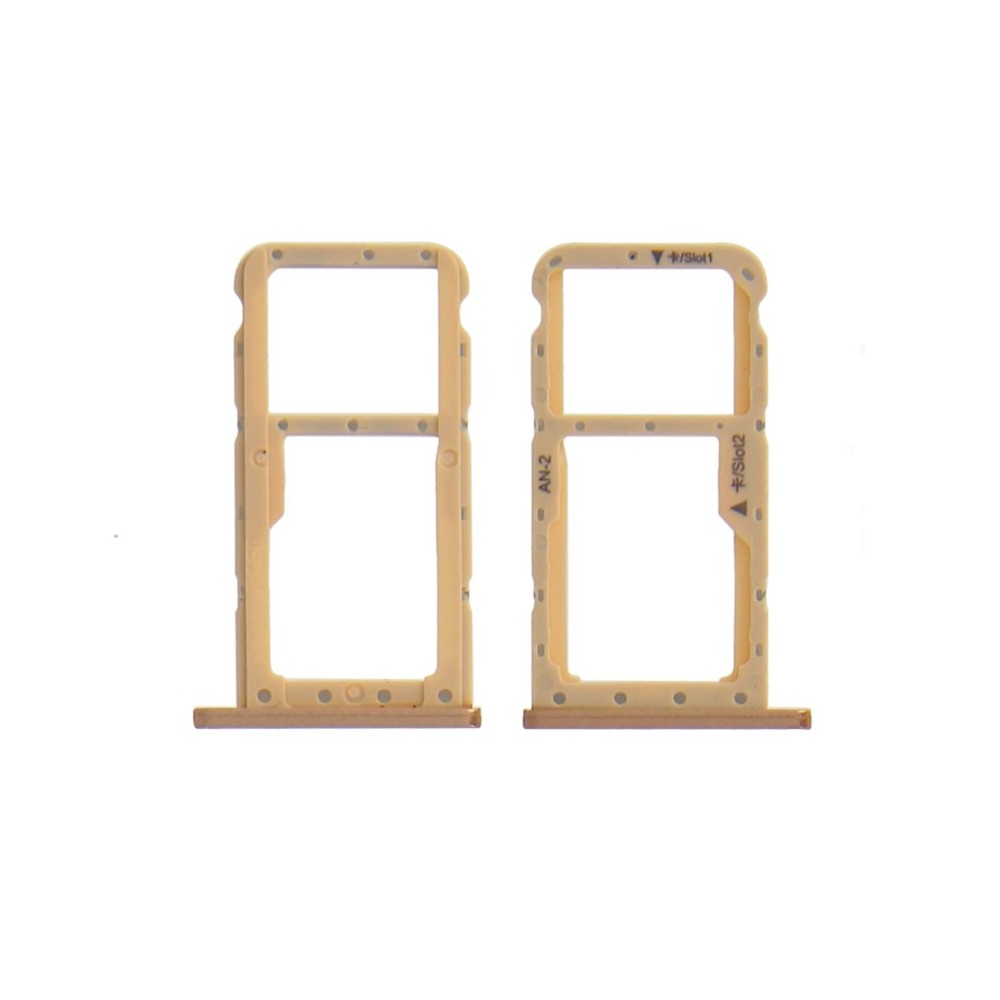 Tiroir Dual Sim Double Nano Sim / SD Carte Mémoire HUAWEI P20 Lite Gold