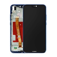 Écran Huawei P20 Lite Bleu LCD sur châssis
