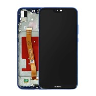 Écran Huawei P20 Lite Bleu LCD sur châssis
