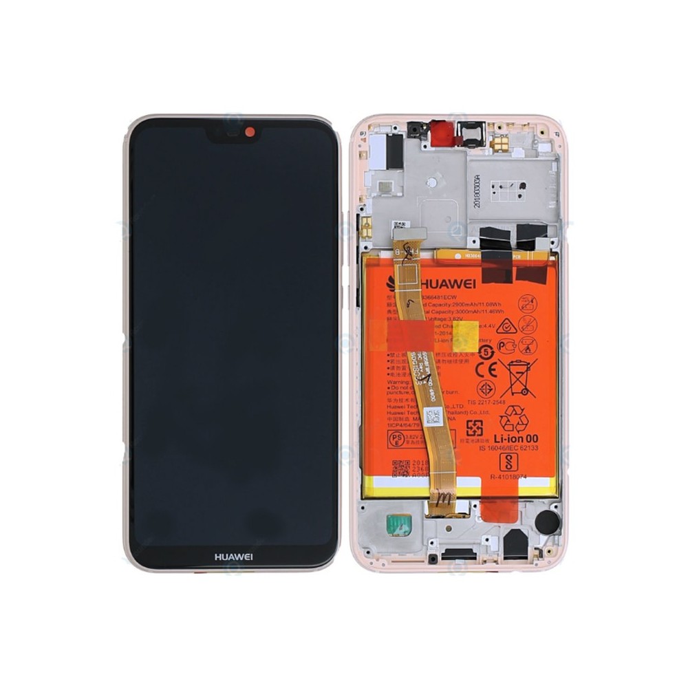 Écran Huawei P20 Lite Rose LCD sur châssis