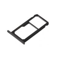 Tiroir SIM + SD Huawei P8 Lite (2017) Noir