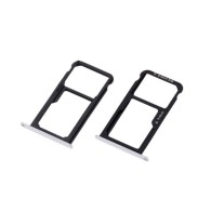 Tiroir SIM + SD Huawei P8 Lite (2017) Blanc