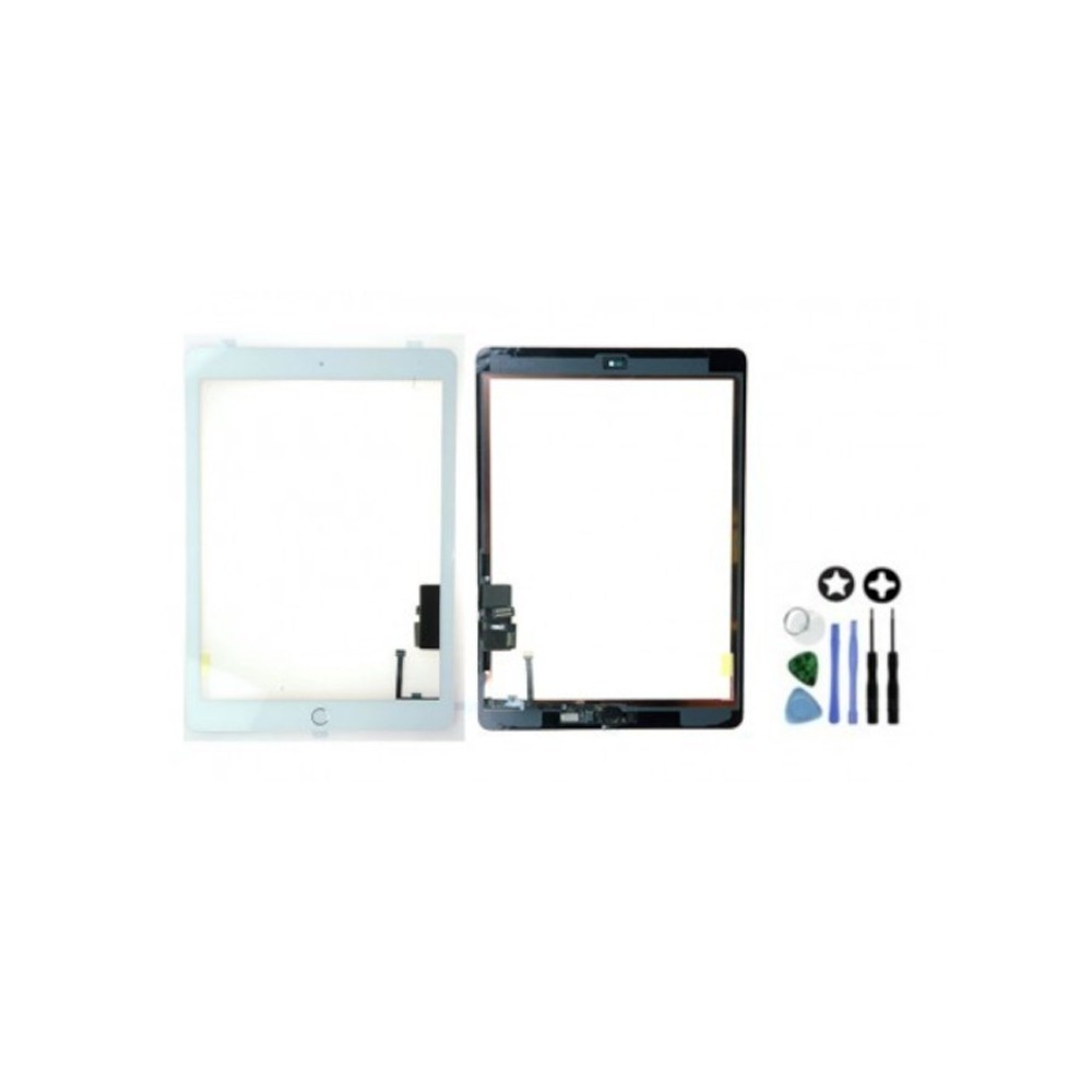 Vitre tactile iPad 5 9.7" (2017) Blanc
