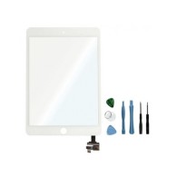 Vitre tactile iPad Mini 3 Blanc