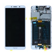 Écran HUAWEI Y5 2018 Blanc LCD sur châssis