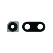 Lentille vitre arrière caméra Huawei Nova 4 Noir