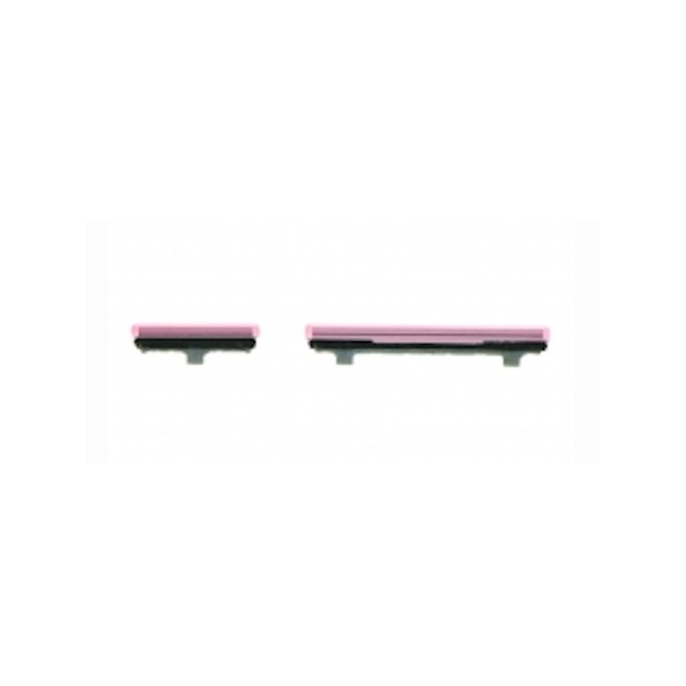 Pack boutons Volume et Power Samsung Galaxy S20/S20 5G 2 pcs ensemble Rose