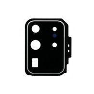 Lentille de caméra arrière et adhésif Samsung Galaxy S20 Ultra/S20 Ultra 5G Blanc